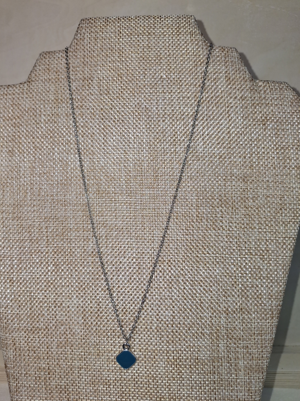 Sterling Silver Blue Pendant Necklace - Women's Jewelry